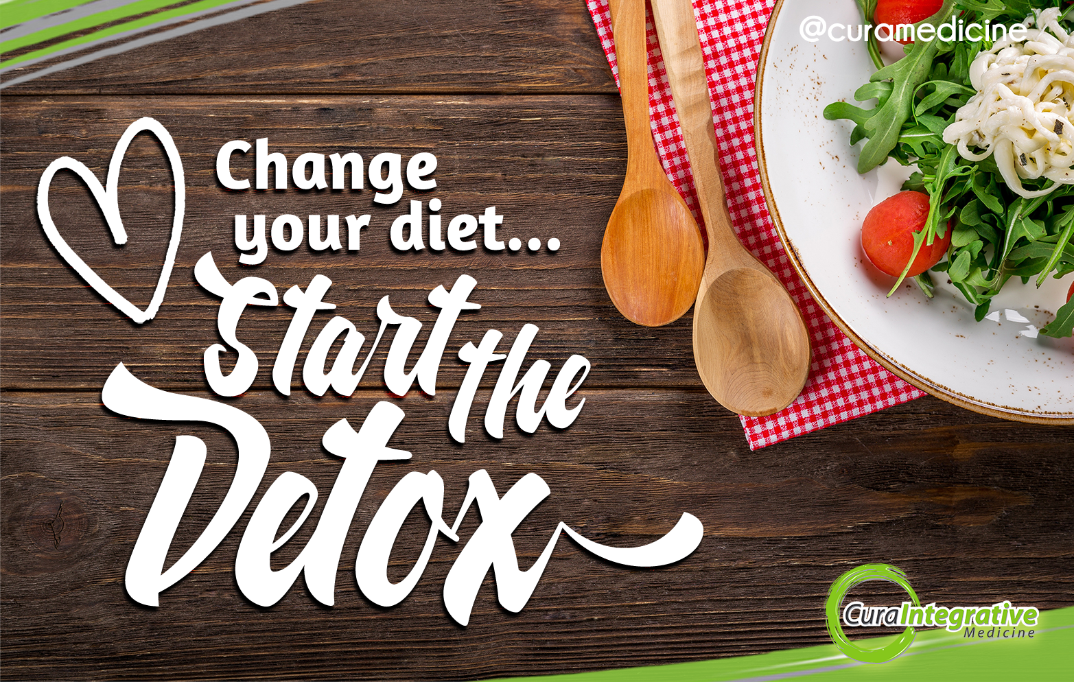It's time to start the detox and change your diet